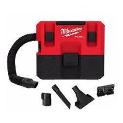 เครื่องดูดฝุ่นไร้สาย (แบบเปียก/แห้ง) MILWAUKEE No.M12 FVCL-0 Vacuum Cleaner 12V 105bar 1,275L/minute , 6.1 Liter/5kg.