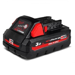 แบตเตอรี่ MILWAUKEE No.M18 HB3 Battery 18V 3.0Ah High-Output : Lithium ion