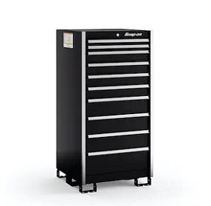 SNAP-ON No.KSSE101AAPB 10-Drawer Standard Eye-Level (Gloss Black with Brushed Trim)