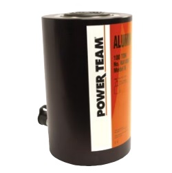 POWER TEAM No.RA552 Single Acting Aluminum Cylinders , 55 TON