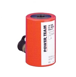 POWER TEAM No.RH120 Single Acting Center Hole Cylinders , 12 TON