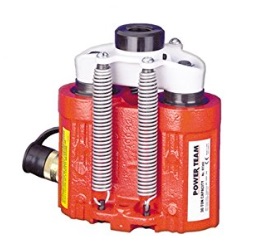 POWER TEAM No.RT1004 Single Acting and Double Acting Center Hole Cylinders , 100 TON