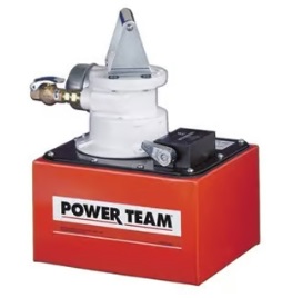 POWER TEAM No.PA464R Air-Driven Hydraulic Two-Speed Pump 40-120 psi / 78 lbs.