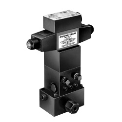 POWER TEAM No.9513 4-way/3-position (tandem center) solenoid valve, 115VAC,  50/60 Hz., Wt. 18.1 lbs.