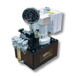 POWER TEAM No.PE55TWP-4-BS SERIES Electric Hydraulic Pump - 704 in³/min Vanguard®, 10,000 psi (700 bar)