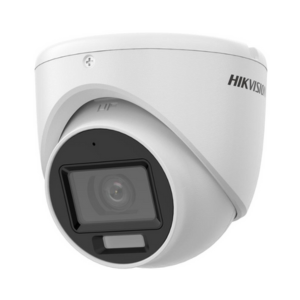 กล้องวงจรปิด HIKVISION No.HVS-CE76D0T-LMFS28 Hikvision 2MP TVI Camera Built - In Mic , Turret , 2.8mm