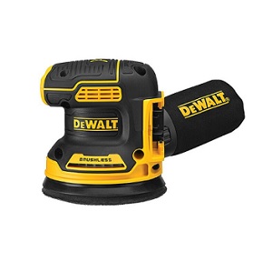 เครื่องขัดกระดาษทราย DEWALT No.DCW210N-KR Brushless Random Orbital Sander 20V Max ,5&quot; (Body Only)