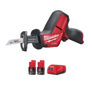 เลื่อยอเนกประสงค์ไร้สาย M์ILWAUKEE No.M12 CHZ-402 Cordless Multipurpose Saw 12V 0-3,000/minute , 15.9mm./1.2kg. (Charger , 2x Battery 2Ah)