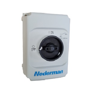 NEDERMAN No.14502137 Fan Manual Starter incl. motor protector 1-1.6A