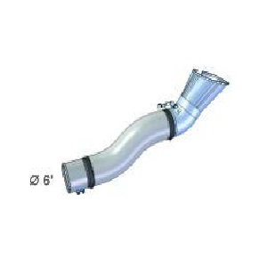 NEDERMAN No.20817161 Aluminum funnel incl. With high temperature resistant kevlar based hose , Hose 150 mm