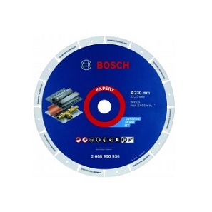 ใบตัดเหล็ก BOSCH No.2608900536 Diamond metal wheel  : EXPERT , 230x22.23mm.