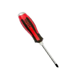 ไขควง VESSEL No.930 (2069024) Screwdriver Megadora : Hammer model , -5.5x75mm.