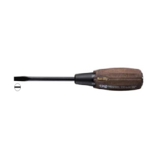 ไขควง VESSEL No.B-330 (2069076) Wood Compo Tang-Thru screwdriver , -5.5x75 mm.