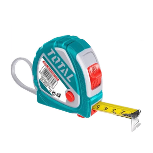 ตลับเมตร หุ้มยาง TOTAL No.TMT126051E Measuring Tape , 5 m x 25 mm