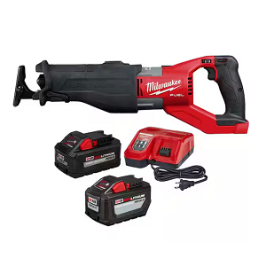 เครื่องเลื่อยคอตรง MILWAUKEE No.M18 FSZ-302X Multi-purpose Reciprocating Saw 18V (Charger , 2x Battery 3.0Ah)