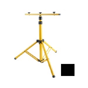 ขาตั้งโคมไฟสปอต์ไลท์ 3 ขาแบบ 2 โคม HI-TEK No.NALFE284A1  Tripod For Fixture :Black  10 kg.