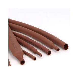 ท่อหดหุ้มบัสบาร์สีน้ำตาล BANDEX No.HS-30 Heat Shrinkable Sleeve (100m/ea) Brown