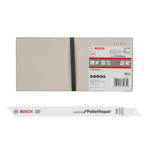 ใบเลื่อยเซเบอร์ซอว์ พาเลท BOSCH No.S1122VFR (2608658031) Sabre saw Blade Special For Pallet , 225mm. (100 Pcs./Ea)