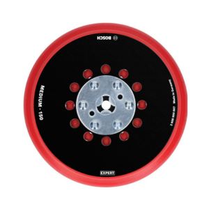 แผ่นขัด BOSCH No.MEDIUM-150 (2608900007) Multi-hole sanding pad medium for GEX 40 - 150 , 150mm.