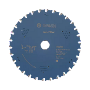 ใบเลื่อยวงเดือนตัดเหล็ก BOSCH No.2608643054 Circular Sawblade (Expert for Steel) , 6&quot; x 30T