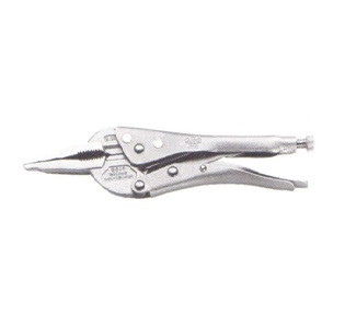 คีมล็อคปากแหลม AIGO Long Nose grip pliers , 6&quot;