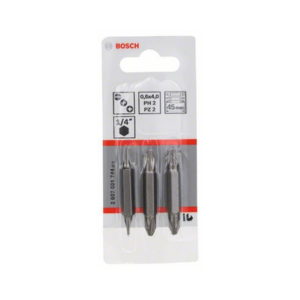 ดอกไขควง BOSCH No.2607001744 Extra Hart LS0.6, PH2, PZ2 , 45 mm. (3pcs/Ea)