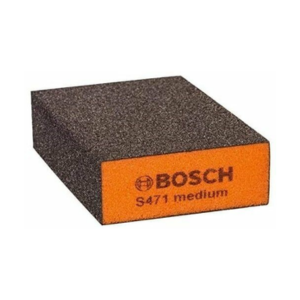 ฟองน้ำขัด BOSCH No.2608901169 Scrubbing Sponge : Medium (P180-240) , 69 x 97 x 26mm.