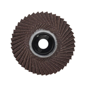 จานทรายซ้อนหลังอ่อน BOSCH No.2608603699 Flexible Flap discs Best for metal (P40) , 4&quot;