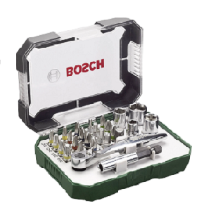 ชุดดอกไขควง BOSCH No.2607017392 Screwdriver Bit Set : X-Line (27 Pcs)