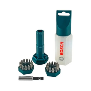 ชุดดอกไขควง BOSCH No.2607017404 Screwdriver Bit Set : Big Bit , 60mm. (25 Pcs)