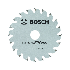 ใบเลื่อยวงเดือนตัดไม้ BOSCH No.2608643071 Circular Sawblade (Standard For Wood) , 3.34&quot; x 20T