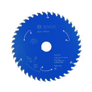 ใบเลื่อยวงเดือนตัดไม้ BOSCH No.2608644500 Circular Sawblade (Expert For Wood) , 5.5&quot; x 42T