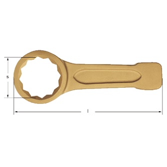 CARLTSO NO.EX201BU-190B (EX201B-190UB) Wrench Striking Box (Non-Sparking Tools)BE-CU 3.5/8&quot; 12P