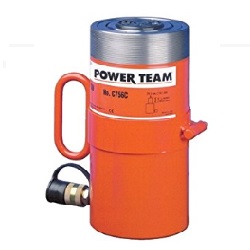 POWER TEAM No.C10010C General Purpose Cylindrs Hydraulic 100 TON