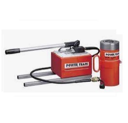 POWER TEAM No.RPS55 Hydraulic Cylinder and pump Set 5 TON