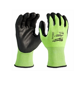 ถุงมือกันบาด MILWAUKEE NO.48-73-8932 Cut 3 Dipped Gloves Size L