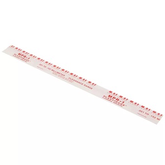 พลาสติกเกจ No.MPR-1 Plastic Gauge , 0.50-15 Red