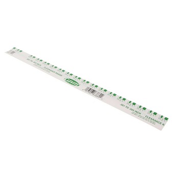 พลาสติกเกจ No.MPG-1 Plastic Gauge , 0.025-0.075mm.(0.001-0.003 INCHES) Green