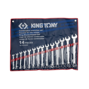 ชุดประแจแหวนข้างปากตาย KING TONY NO.1214SR Combination wrench set , 5/16&quot;-1.1/4&quot; (14pcs/set)