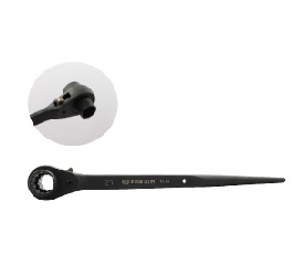 ประแจแหวนฟรี 2 หัว ปลายแหลม KING TONY NO.15001921 Podger Ratchet Wrench , 19x21mm.