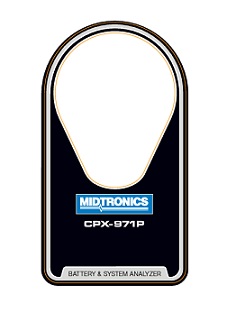 MIDTRONICS NO.134-000893 Overlay for CPX-971 AP Battery