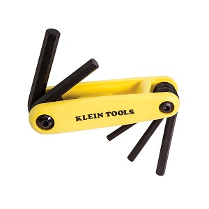 KLEIN NO.70571 Grip-It Hex-Key Sets Size 3/16,7/32,1/4,5/16,3/8