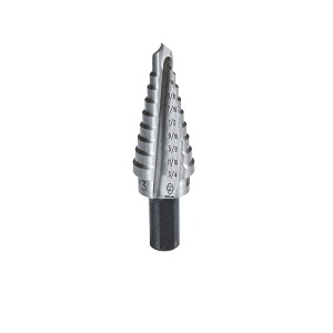 KLEIN NO.59003 High Speed Steel Step-Drill Bits-Inch Size (1/4 to 3/4)