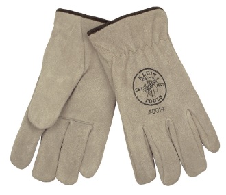 KLEIN NO.40015 Cowhide Drivers Gloves-Lined (Size Extra Large)