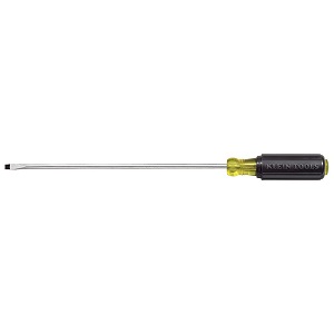 KLEIN NO.608-10 Cabinet Tip Miniature Screwdriver size 3.2mm x 10&quot; (254mm.)