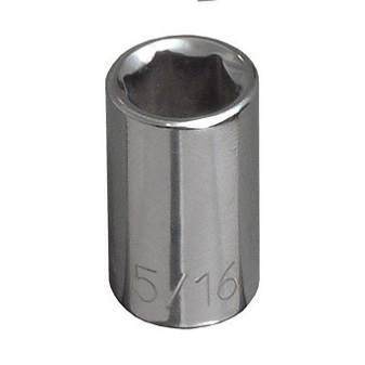 KLEIN NO.65608 1/4-Inch Drive-Standard 6-Point Sockets Size 1/2&quot;