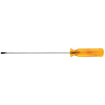 KLEIN NO.A216-10 Cabinet Tip Screwdrivers Round Shanks size 3.2 mm x 10&quot; (254mm.)