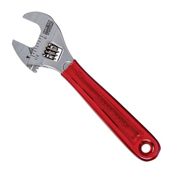 KLEIN NO.HD506-6 Adjustale Wrenches-Standard Capacity Plastic-Dipped Handles .27(IBS)