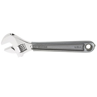 KLEIN NO.D506-6 Adjustale Wrenches-Standard Capacity Plastic-Dipped Handles .27(IBS)