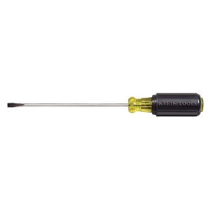 KLEIN NO.601-6 Cabinet Tip Screwdrivers Round Shanks size 5mm x 6&quot; (152mm)